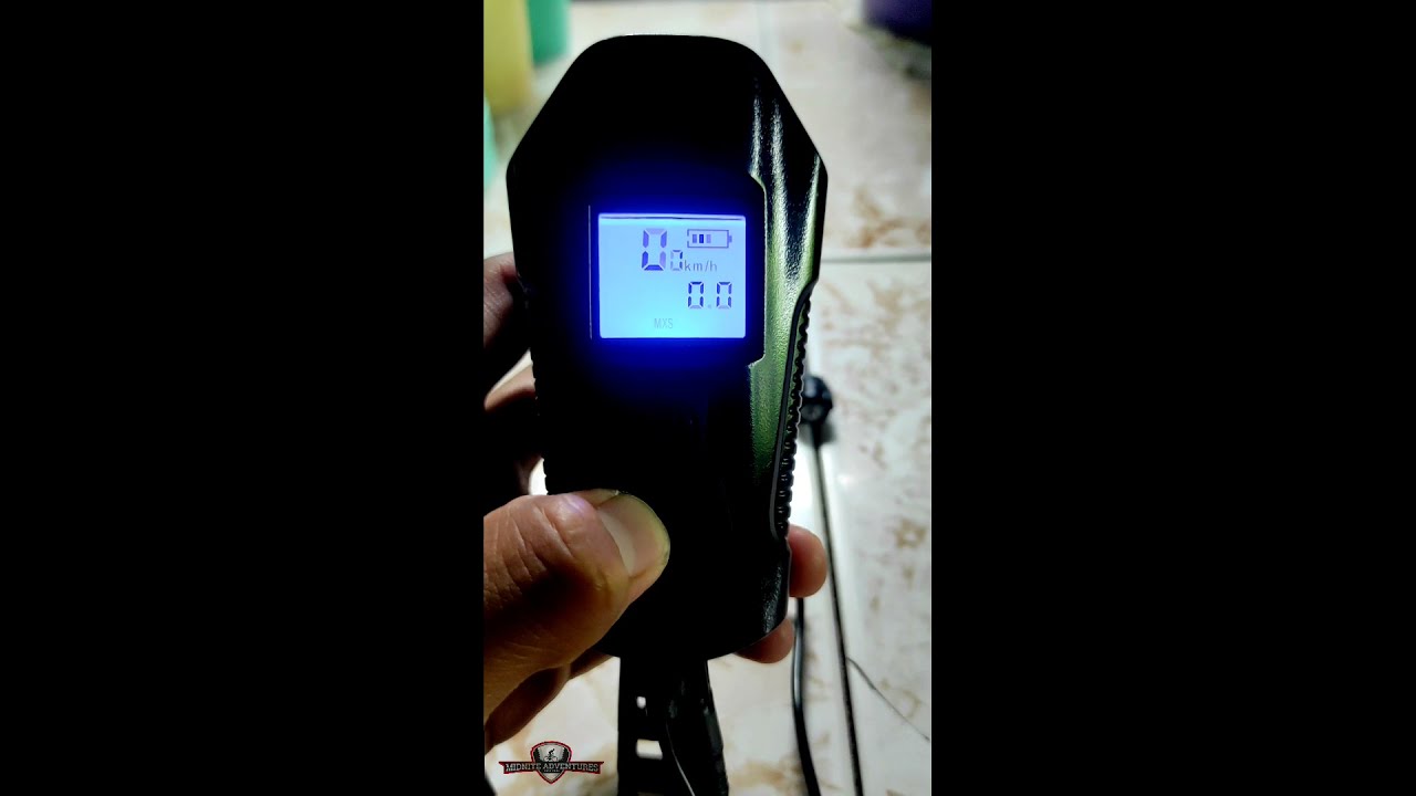 Bike Horn with Lights, & with Speedometer 3 in 1 Accessories, Midnite Adventures