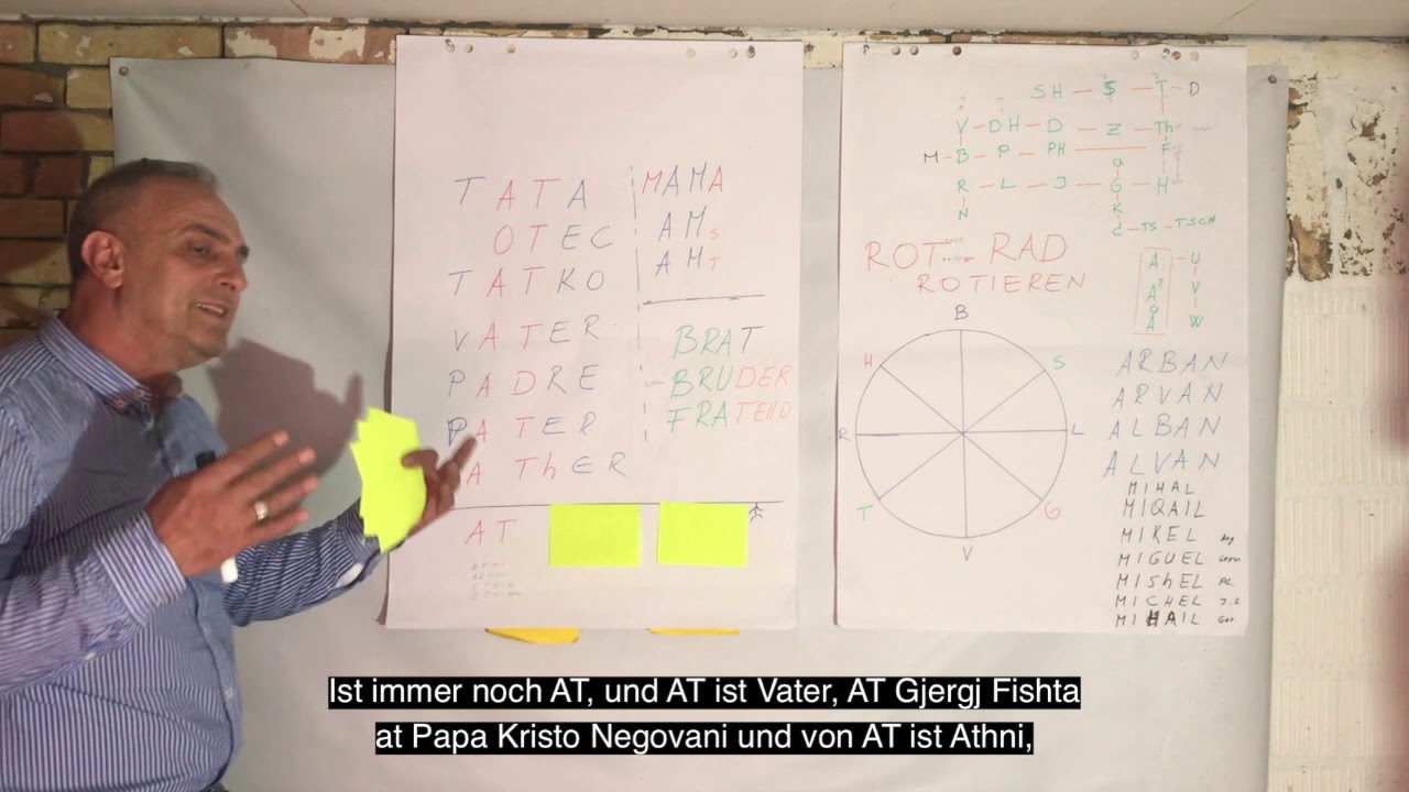 Indoeurop&auml;ische Sprachen / Isen Qosja Linguistics: Das Wunder der Sprache Shqip
