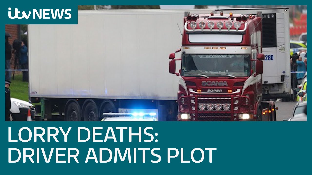 Lorry driver Mo Robinson pleads guilty to assisting illegal immigration | ITV News