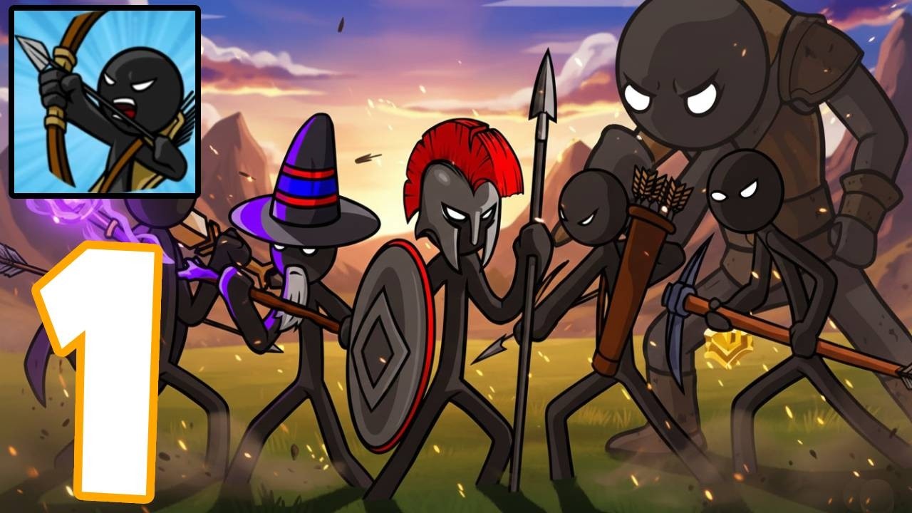 Stick War: Legacy - Gameplay Walkthrough Part 1 - The Stickman New War  (Android/ios)