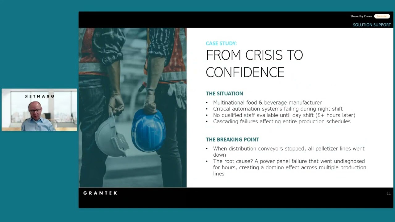 The Hidden Cost of Downtime: Embedding Support from Grantek Directly Into Manufacturing Operations