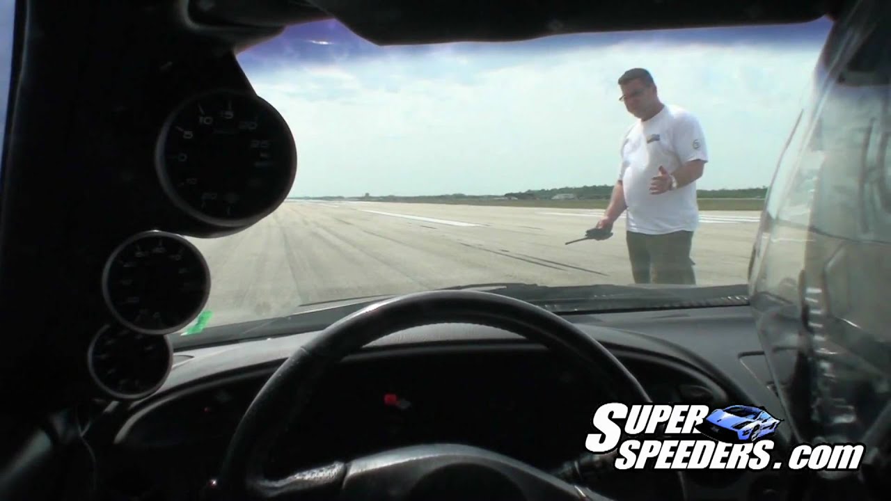 Super Speeders Supra does 213 mph in Standing Mile