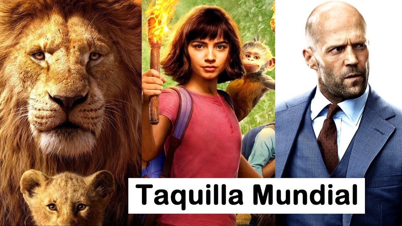 El Rey Leon rompe records mundiales, Dora podria fracasar, Hobbs y Shaw mantienen su 1er lugar.