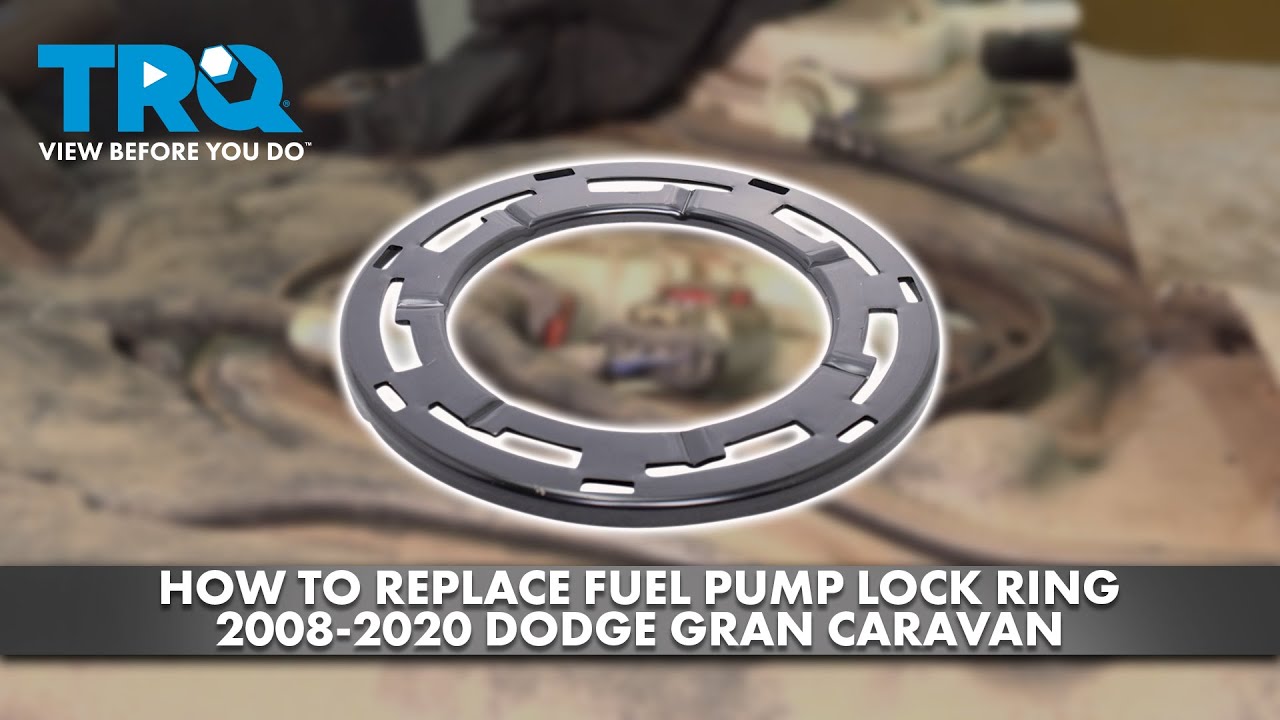 How to Replace Fuel Pump Lock Ring 2008-2020 Dodge Grand Caravan
