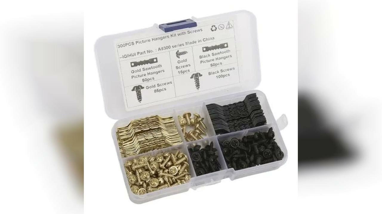 Resenha: Kit De Cabide De Imagens, 100 Unidades, Ganchos De Dente De