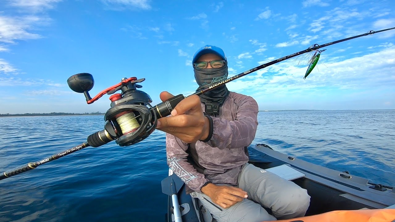MANCING JIGGING DENGAN DAIDO KING PREDATOR Ft. DAIDO KRAKEN, HASILNYA LANGSUNG KITA BAKAR