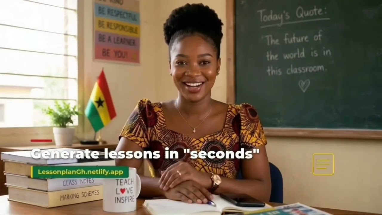Helping Ghanaian teachers generate GES-approved lesson plans in seconds. #Lessonplangh #GhanaSchools