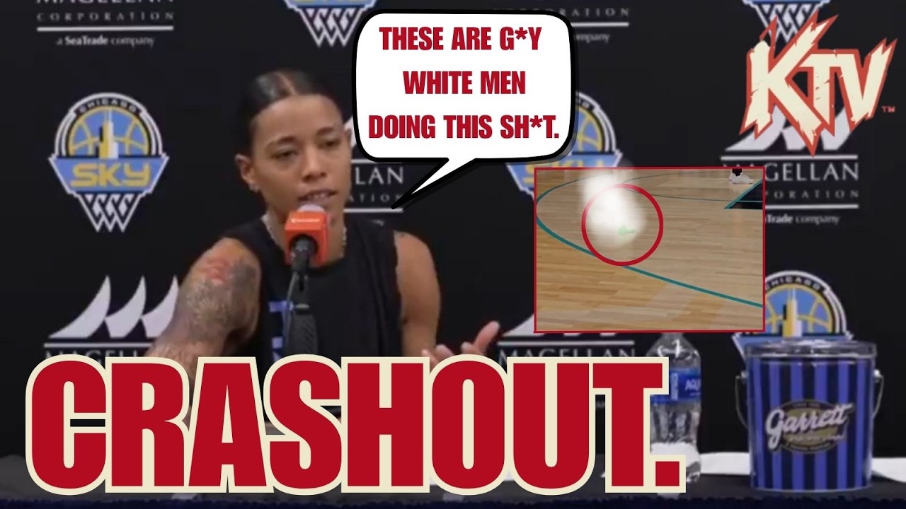 Natasha Cloud goes on PROFANITY LACE RACIST CRASHOUT GREEN D*LDOS being THROWN on COURT as PROTEST