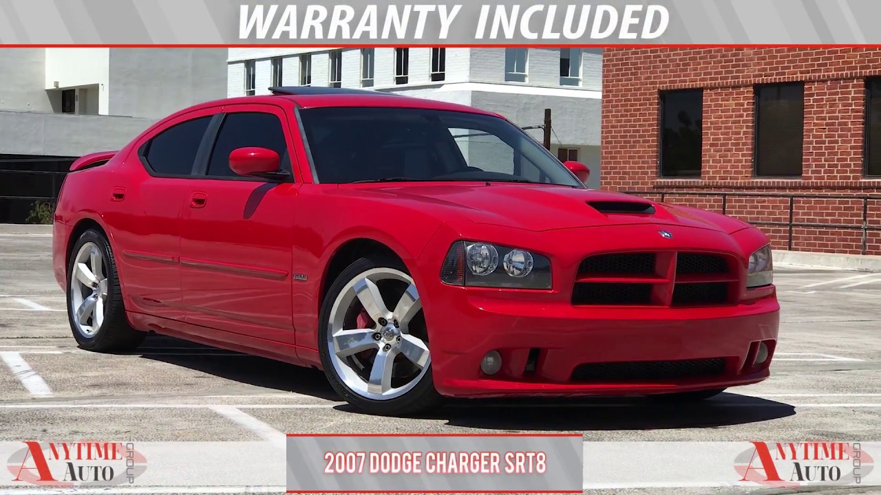 2007 Dodge Charger SRT8 Red