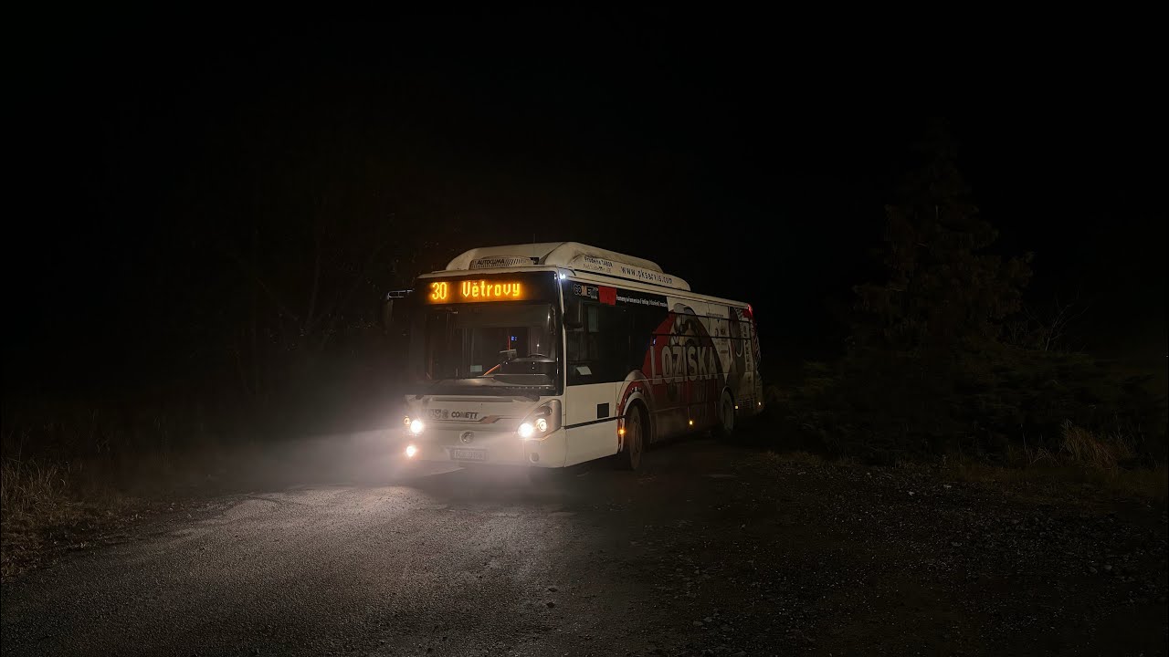 MHD Tábor | výluková linka č. 30 | večerní