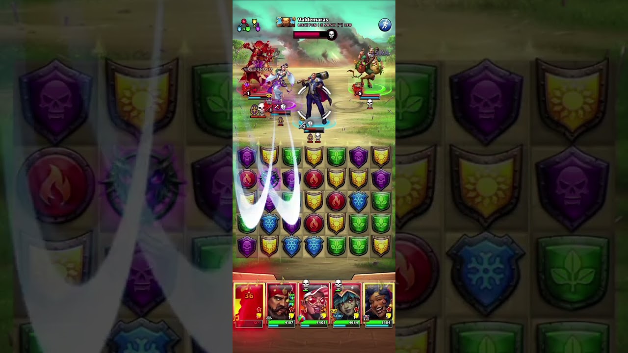 Empires and Puzzles Alliance war 7Titans RedDirt Rebellion Vs LTU FEN I KSASW [] LTU    Alik Youtube