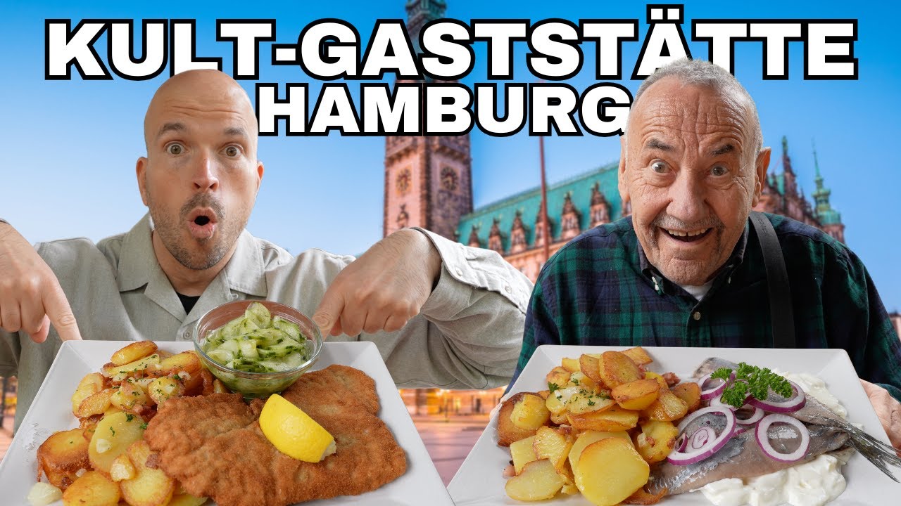 Traditionelle Deutsche Küche in der Gaststätte Hamburg | Schnitzel Geheimtipp!!