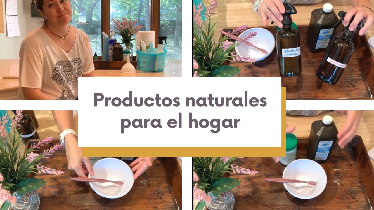 Los MEJORES PRODUCTOS NATURALES para limpiar tu hogar. Cuidando mi hogar (Ep 23)