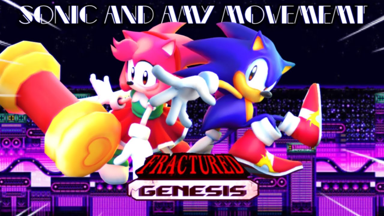 Sonic And Amy Movement Teaser | FRACTURED GENESIS