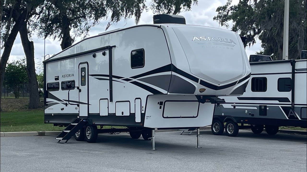 One Of A Kind - Rear Kitchen Small 5th Wheel!