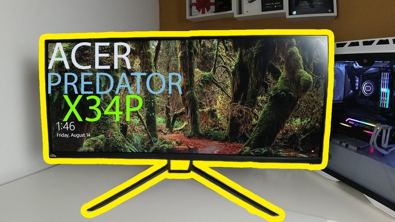 Acer Predator X34p Unboxing and Review | Best Gaming Monitor | Best Ultrawide Gaming Monitor 2022