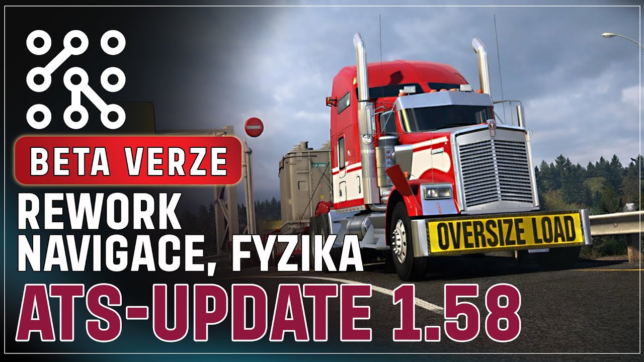 Co umí UPDATE 1.58 pro ATS | UPDATE | AMERICAN RUCK SIMULATOR 2 CZ | ATS