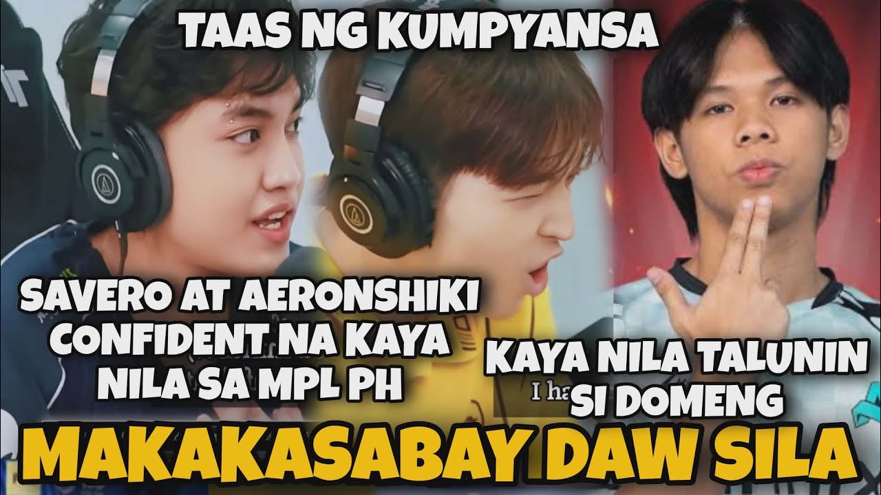 AERONSHIKI AT SAVERO KAYA RAW MAKASABAY DAHIL SA KAKAMPI! UUBRA BA SILA KAY DOMENG?
