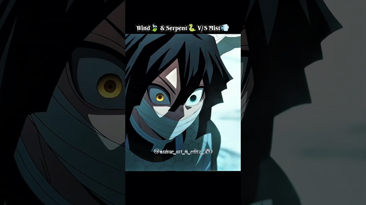 Sanemi & Obanai VS Muichiro 🌪️🐍☁️ | Wind & Serpent vs Mist Hashira Edit [4K]