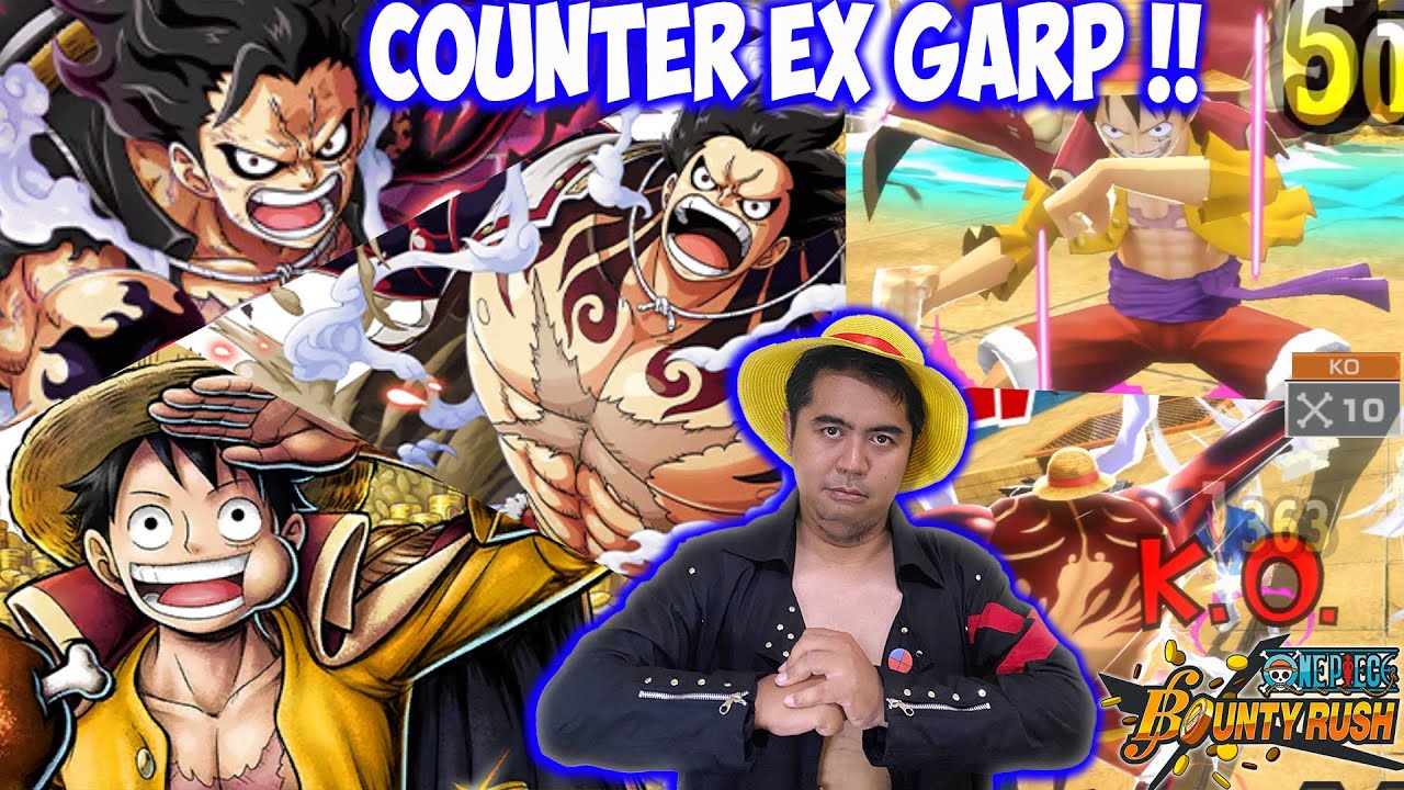 EX Luffy 40 JT Ternyata Bisa One hit Garp Extreme 🔥🔥- One Piece Bounty Rush