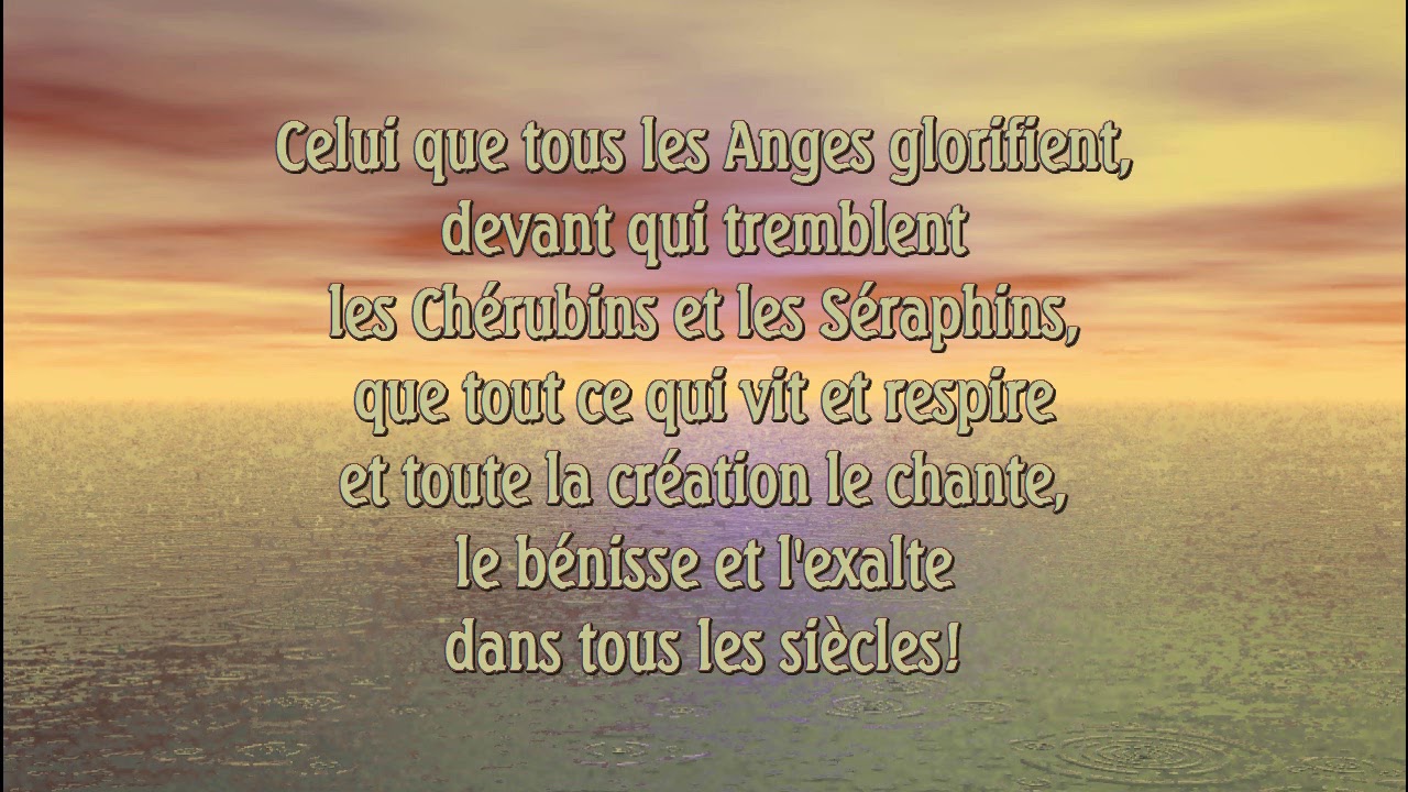 Grand Canon - Saint André de Crète - Liturgie byzantine