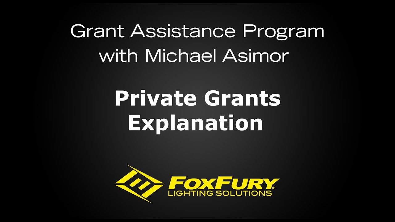 Explanation of Private Grants with Michael Asimor, Dynamic International