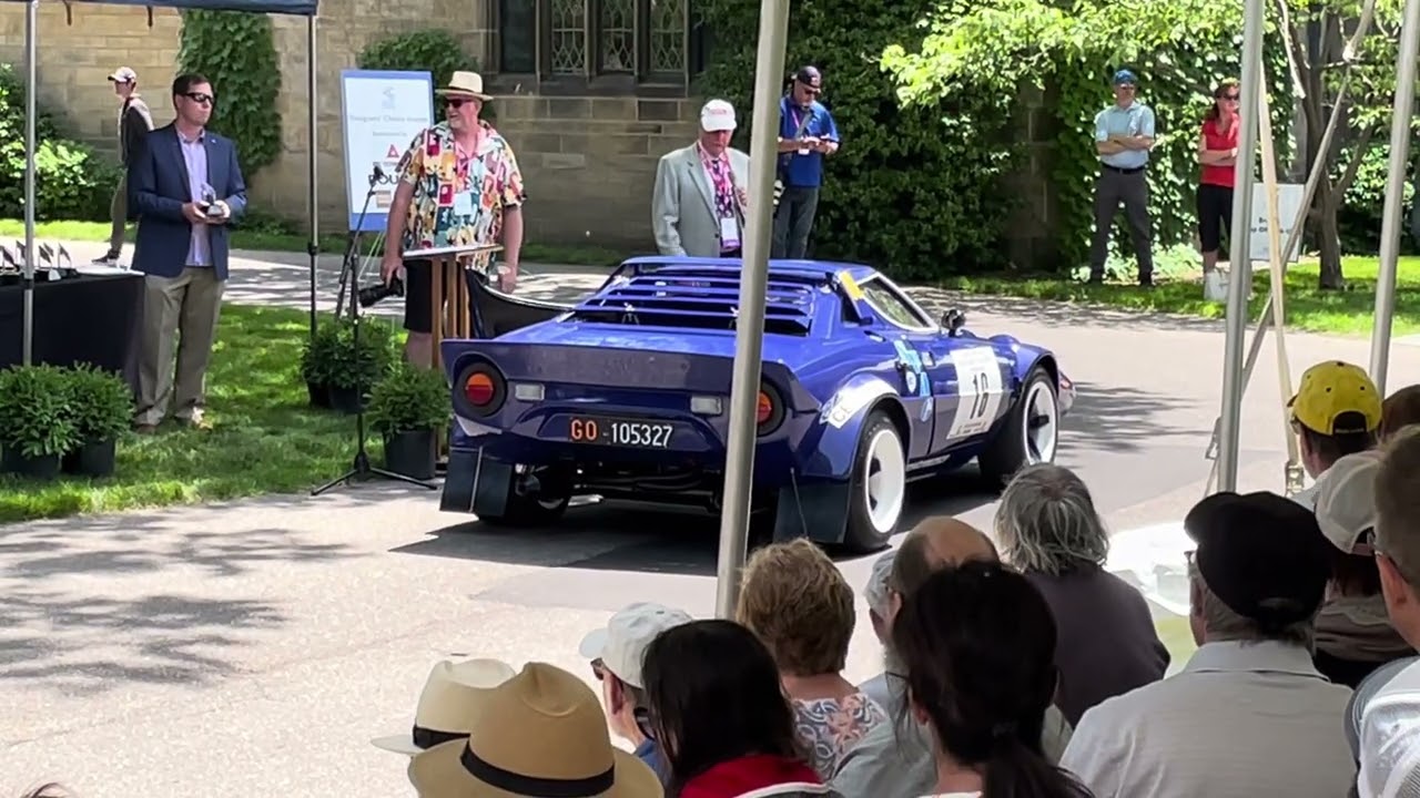 Story behind the 1976 Lancia Stratos HF at 2022 EyesOnDesign Car Show @ Ford House