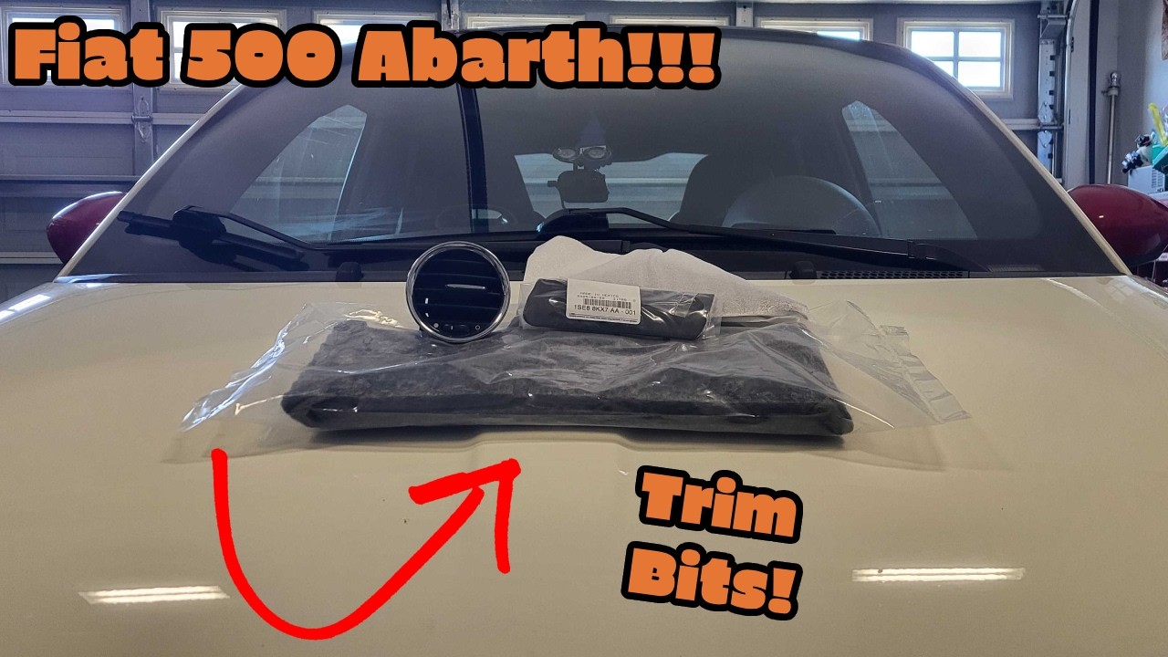 Replacing Some Broken/Missing Bits Fiat 500 Abarth