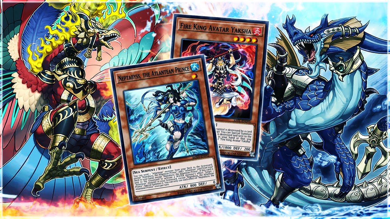 Yu-Gi-Oh: Art Of The Cards ► Fire Kings VS Atlanteans