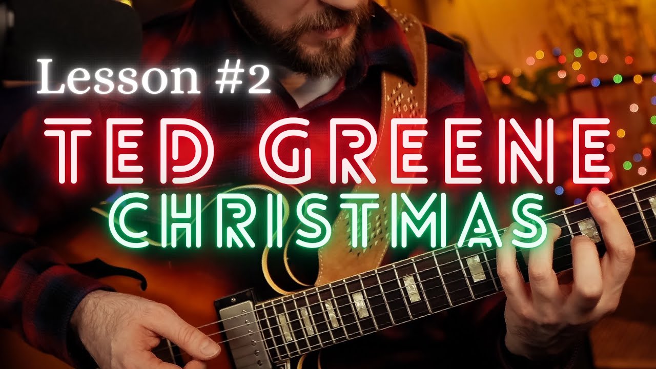 Hark! The Herald Angels Sing for Guitar - Ted Greene’s Christmas chord melody! Mendelssohn via Bach!