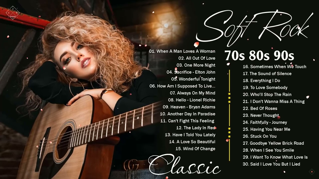 Best Soft Rock Songs Ever | Greatest Hits 70s 80s 90s | Dan Hill, Bread, Chicago, Elton John