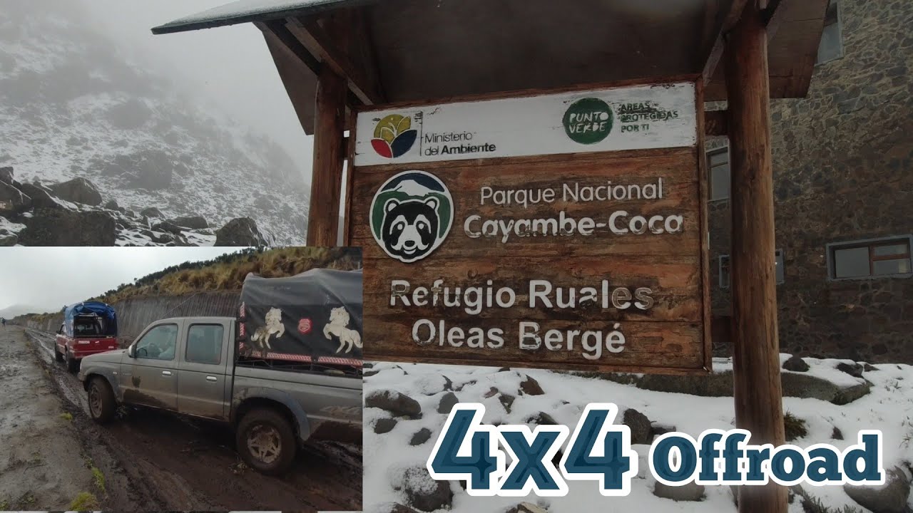 Cayambe Tours en 4x4. Rumbo a las nieves perpetuas, del impresionante Volcán nevado Cayambe 🇪🇨.