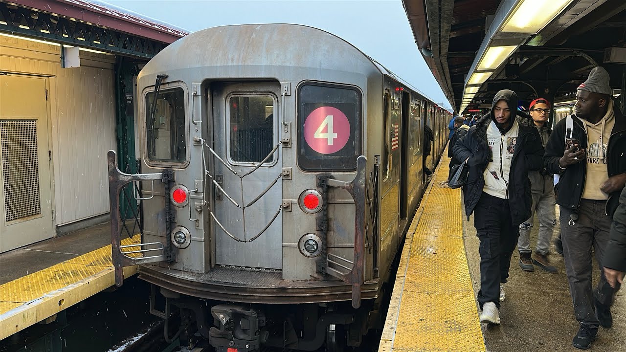 IRT Subway: R62A (4) Local Train Ride from Brooklyn Bridge-City Hall to Woodlawn-Jerome Avenue