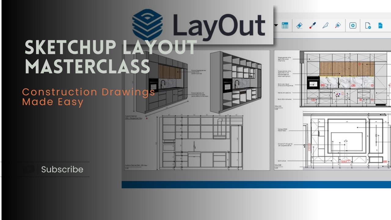 SketchUp LayOut Masterclass | Construction Drawings Made Easy l Full tutorial from basic to advance