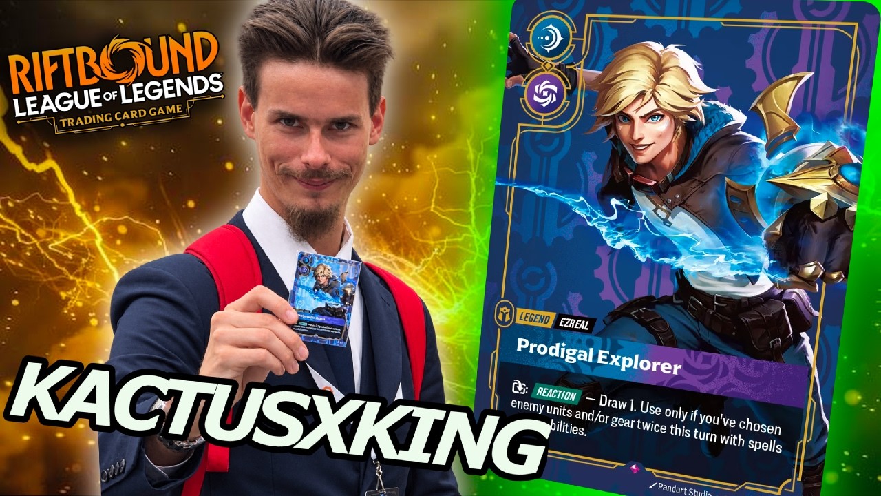 Лучший Эзреаль в Riftbound раскрывает свои секреты из RQ LA | При участии Kactusxking