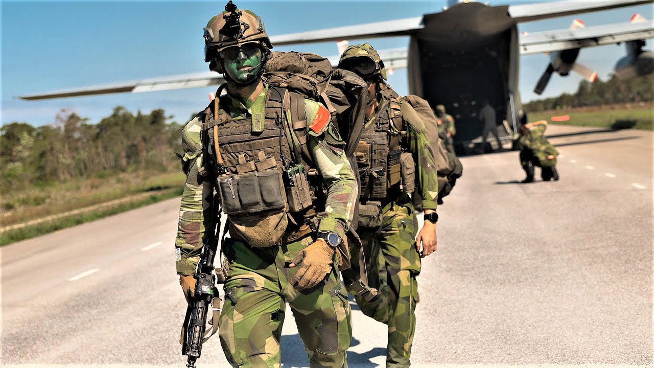 Swedish Army Rangers and U.S. Marines Defending Gotland Island (2022)