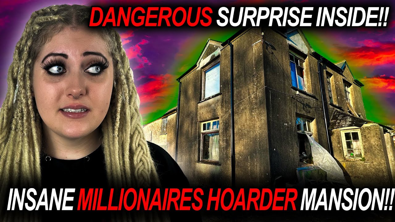 WE GOT CAUGHT RED HANDED INSIDE THE HOUSE OF BOOKS| EXTREME HOARDER TIME CAPSULE LEFT TO ROT AWAY!!