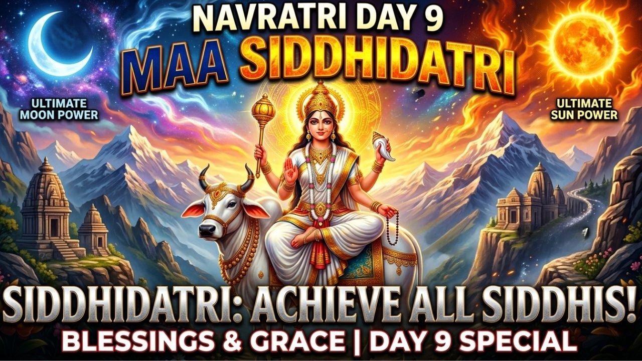 Navratri Day 9 Mantra | Get Success, Wisdom & Fulfillment