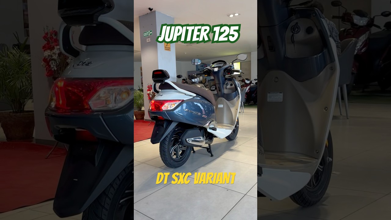 2025 TVS JUPITER 125 DT SXC Model #tvs #tvsjupiter #jupiter #shorts #short #trendingshorts #viral