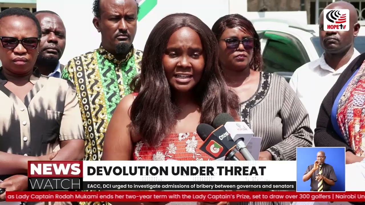 EACC, DCI urged to investigate admissions of bribery between governors and senators