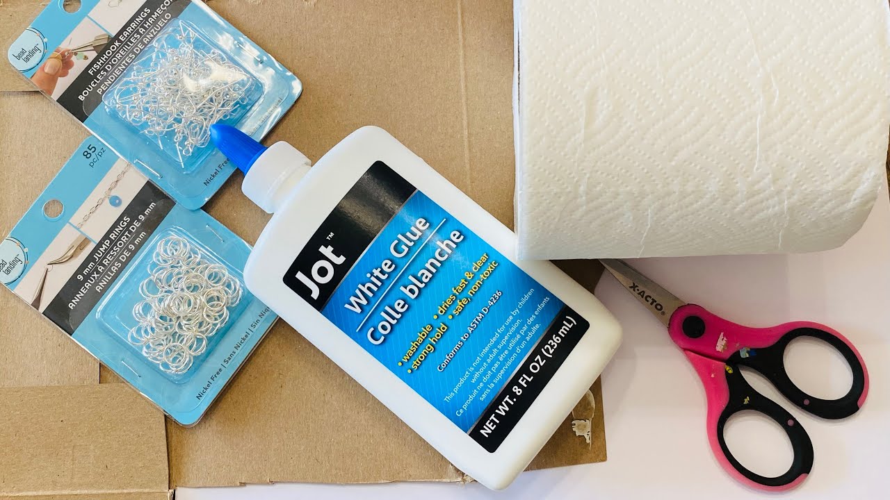 DIY Jewelry Using Toilet Paper Pt. 1