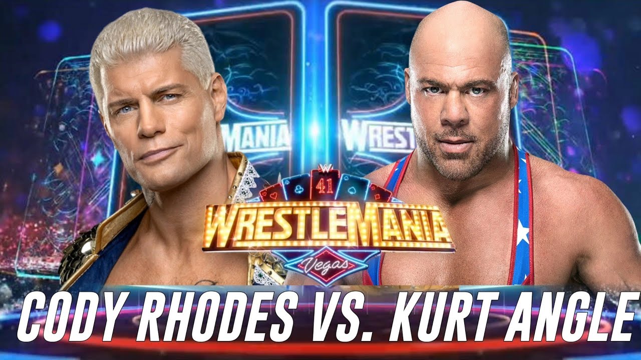 WWE 2K25 Dream Match Cody Rhodes vs. Kurt Angle: Wrestlemania 42, Dream Match