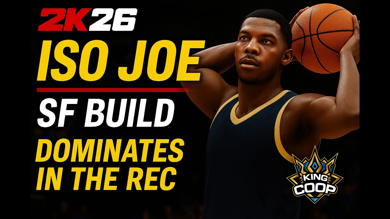 NBA 2k26 Iso Joe SF Build - Buckets with Ease in the Rec | Elite Mid-Range & Post Scoring