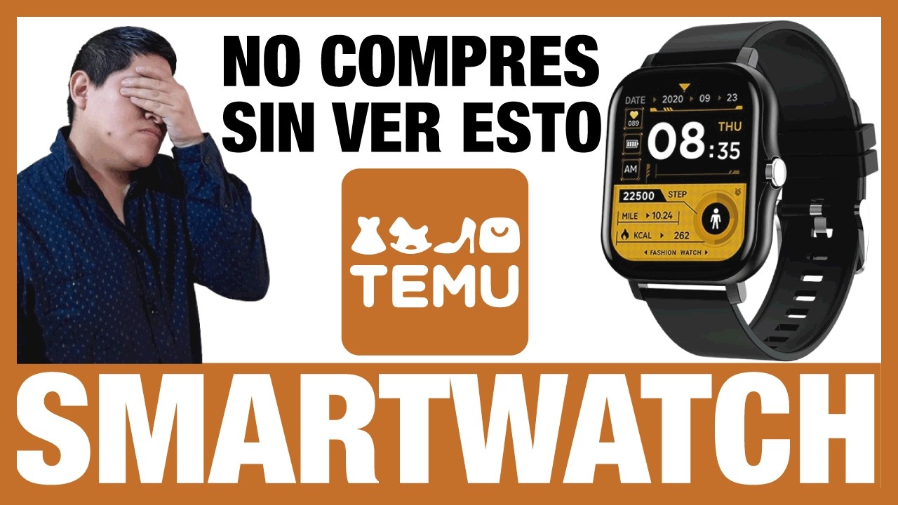 ⌚ COMPRÉ el SMARTWATCH VIRAL de TEMU Y13 🤑 FUNCIONARÁ?
