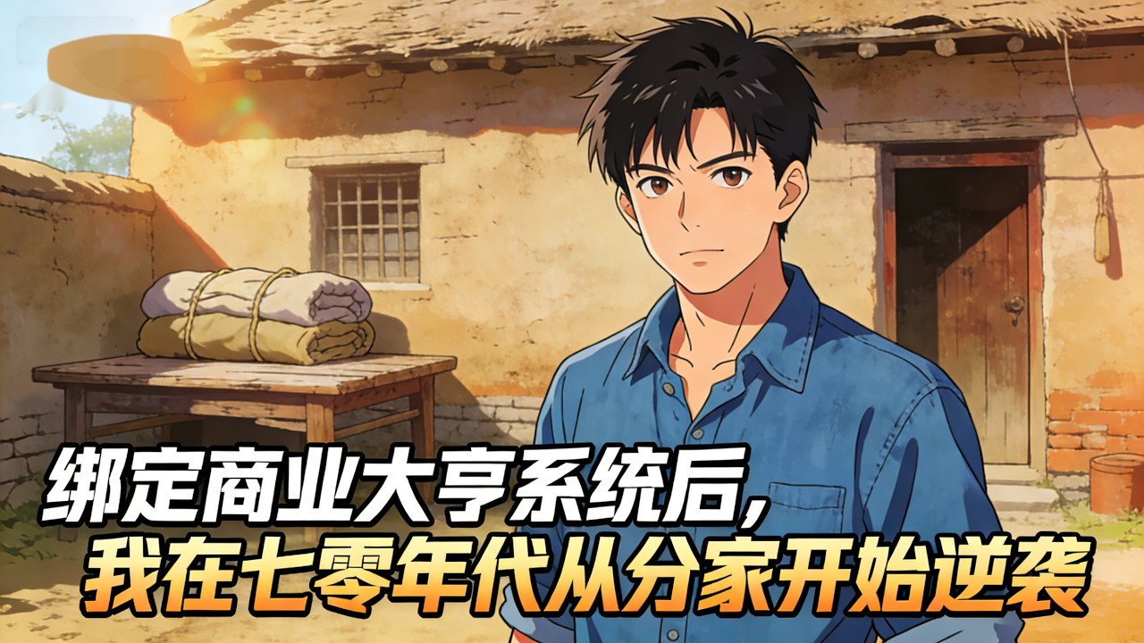 绑定商业大亨系统后，我在七零年代从分家开始逆袭。系统任务：三天内赚到一百元，否则抹杀！#小說推薦 #逆襲 #重生 #玄幻 #修仙 #種田 #年代小說 #都市 #漫畫 #劇情 #動漫