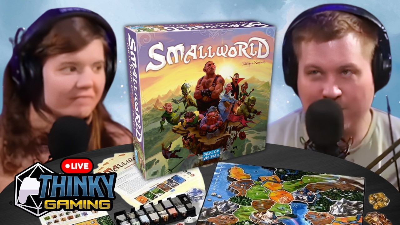 Board Game Night: Small World Playthrough | Races Rise and Fall