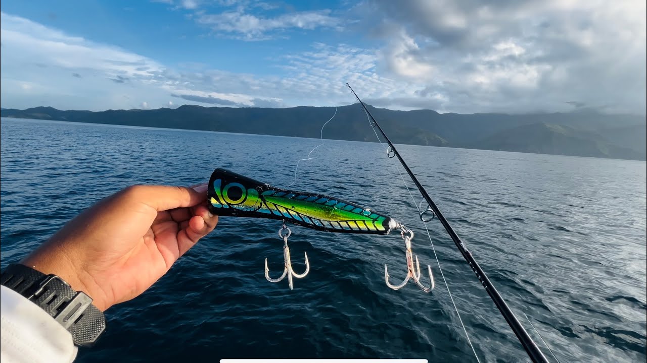 SENSASI MANCING POPPING DI ARUS DERAS