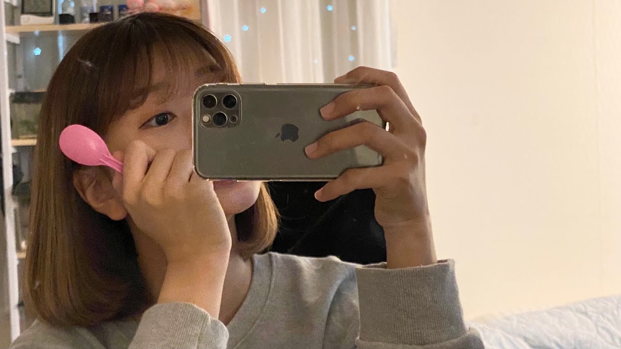 베라 아이스크림 이팅사운드  냠냐미 :)