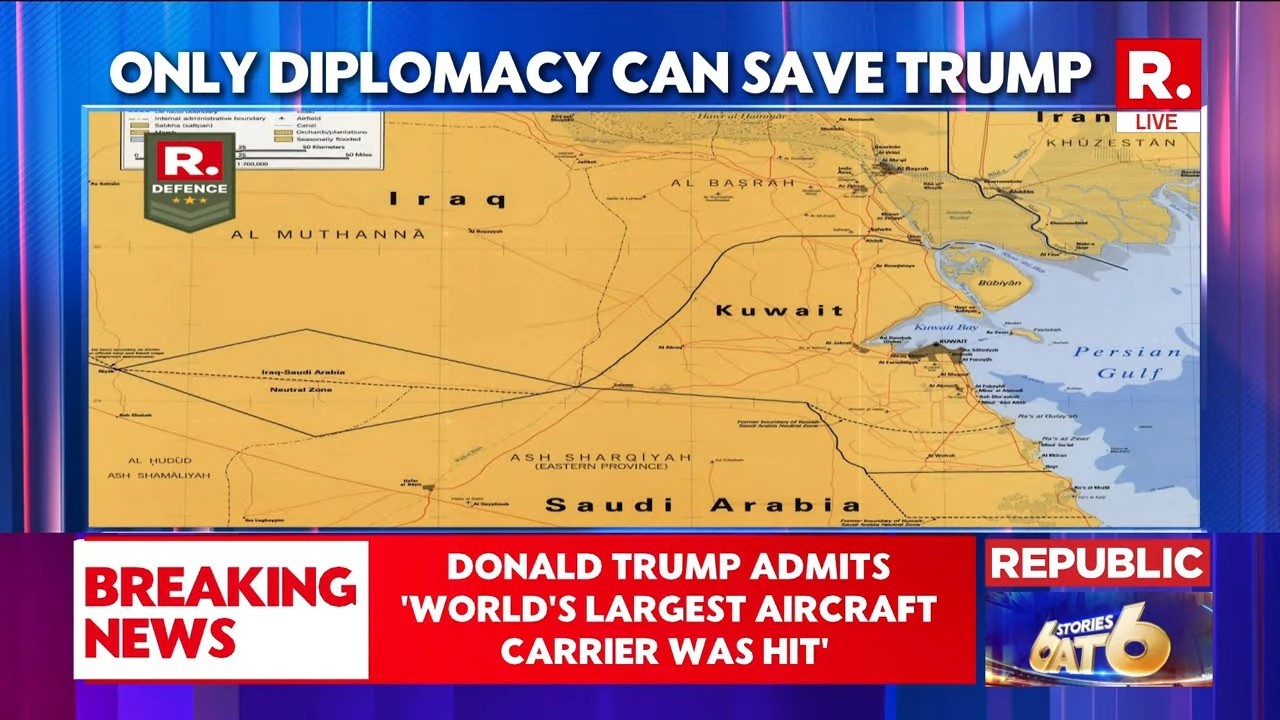 BREAKING LIVE | World&rsquo;s Biggest Aircraft Carrier USS Gerald Ford Hit | Iranian Missiles: Trump