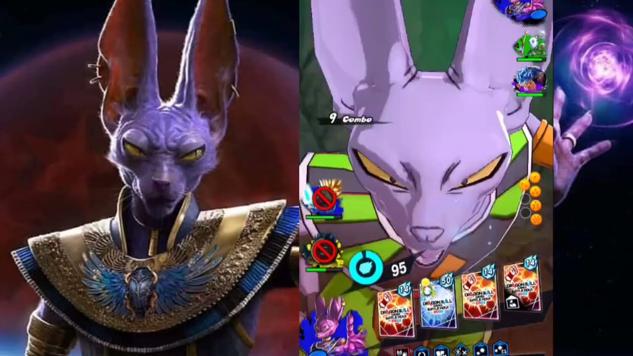 Beerus in PVP #dragonballlegends #dragonballsuper